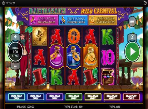 Игровой автомат Balthazars Wild Carnival  играть бесплатно